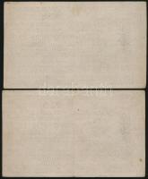 1918. 200K "A 2063" hullámos hátlap (5x) sorszámkövetők T:III