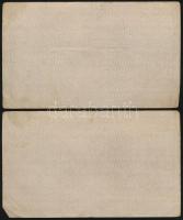 1918. 200K "A 2067" hullámos hátlap (2x) sorszámkövetők T:III