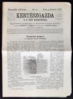 1867 Kertészgazda s a nép kertésze, egyetemes gazdászati és kertészeti képes hetilap. Szerk.: Girókuti P. Ferenc. 3. évf. 40. sz. Pest, Emich Gusztáv. Érdekes írásokkal, illusztrációkkal.