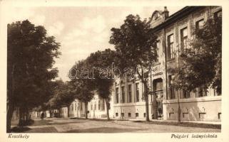 Keszthely, Polgári leányiskola; kiadja Barasits