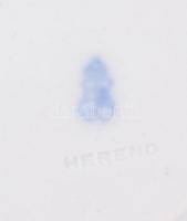 Herendi Rothschild mintás csészealj (2db), jelzett (koronás), kézzel festett, kopott aranyozás, d:13...