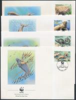 WWF: Dugong set + 4 FDC WWF: Dugong sor + 4 db FDC