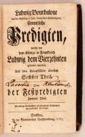 Sämmtliche Predigten, welche vor dem Könige in Frankreich Ludwig XIV., sind gehalten worden: Aus dem...