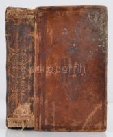 M. T. Ciceronis: XII. Orationes Selectae. Lipsiae, 1721, Weidmann.  Korabeli, sérült-hiányos bőrköté...