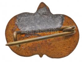 ~1970. "Szovjet-magyar barátsági" zománcozott Br jelvény T:2