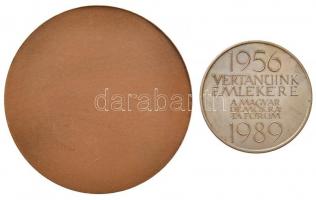 1986. "Vasas SC 1911-1986" Br emlékérem eredeti tokban (70mm) + Csíkszentmihályi Róbert (1...