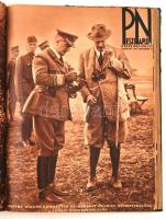 A Pesti Napló Képes mellékletének teljes évfolyama, 1937-ből. Rendkívül gazdag fotóanyaggal. Korabel...