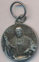 Vatikán 1925. "XI. Piusz Pápa" ezüstözött fém medál (26mm) T:2 Vatican 1925. "Pope Pius XI" silver plated medallion (26mm) C:XF