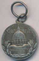 Vatikán 1925. "XI. Piusz Pápa" ezüstözött fém medál (26mm) T:2
Vatican 1925. "Pope P...
