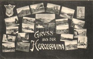 Herzegovina, Hercegovina; 'Gruss' greeting card, folklore (EK)