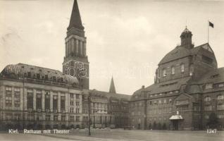 Kiel, Rathaus, Theater / town hall, theatre