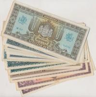 15db-os vegyes magyar pengő bankjegy tétel T:vegyes