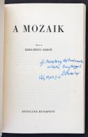 Dercsényi Dezső: A mozaik. Bp., 1943, Officina. 33 p. 32 fotó és 4 színes tábla. Kiadói félvászonkötésben, a szerző dedikációjával.