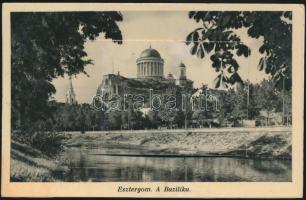 Esztergom, Bazilika, leporellocard (EK)