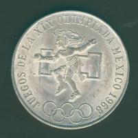 Mexikó 1968. 25P Ag "Olimpia" T:2