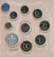 1998. 50f-200Ft 10klf db, benne 2klf 100Ft és 200Ft Ag "Deák" + 1db 100Ft "1848-49-es...