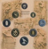 1999. 50f-100Ft 8klf db, szettben "75 éves a Magyar Nemzeti Bank" T:PP 
Adamo FO32