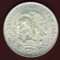 Mexikó 1968. 25P Ag "Olimpia" T:2