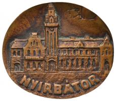 DN "Nyírbátor" Br emlékplakett (96-110mm) T:2