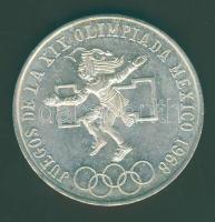 Mexikó 1968. 25P Ag "Olimpia" T:2