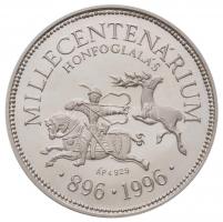Csóka Zsuzsanna (1962-) 1996. "Millecentenárium Honfoglalás 896-1996" Ag emlékérem sorszám...