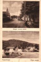 Pécs, Vasasbánya, utca, Mayer József üzlete, automobil, kiadja Röszler