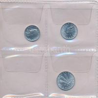 Vegyes: 1942-1990. 10f (2x) + 1944-1947. 2f (21x) + 1950-1966. 2Ft (14x) + 1990. 5f + 20f érmetartó ...