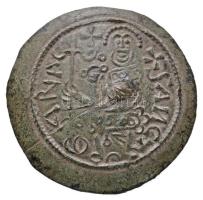 1172-1196. Rézpénz Cu "III. Béla" (3.13g) T:2- ü. Huszár 72., Unger I.: 114.