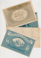 Német Birodalom / Weimari Köztársaság 1917-1923. 10db klf szükségpénz T:vegyes
German Empire / Weim...