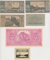 Német Birodalom / Weimari Köztársaság 1917-1923. 10db klf szükségpénz T:vegyes
German Empire / Weim...