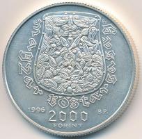 1996. 2000Ft Ag "Honfoglalás" T:BU 
Adamo EM141