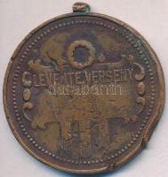 DN "Szabolcs Vármegye Testnevelési Bizottsága / Levente verseny" Br díjérem füllel (41mm) ...