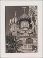 1963 Masztakov fotók: az egyik Vaszilij Blazsennij Székesegyház a moszkvai Vörös-téren,a másik ismer...