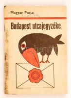 1972 Budapest utcajegyzéke + 1982 falinaptár