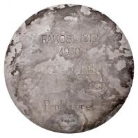 Beck András (1911-1985) DN "Rákosi Mátyás / Rákosi Díj - Próbaveret" jelzett Ag plakett ne...