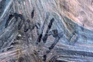 Márffy jelzéssel: Olvasó férfi. Olaj, farost, 55×43 cm