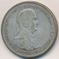 1930. 5P Ag "Horthy jobbra" T:3 Adamo P8