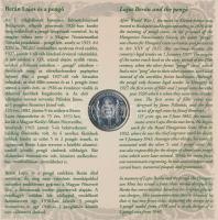 2007. 1Ft-100Ft 8klf db, szettben, benne "Berán Lajos és a pengő" Ag emlékérem (10g/0.999/...