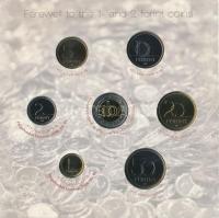 2008. 1Ft-100Ft 7xklf darabos forgalmi sor "Búcsú az egy- és kétforintostól" dísztokos sze...