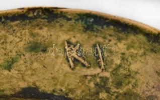 KI jelzéssel erotikus bronzhamutál, 15x10cm