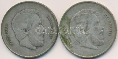 1947. 5Ft Ag "Kossuth" (2x) T:3 patina