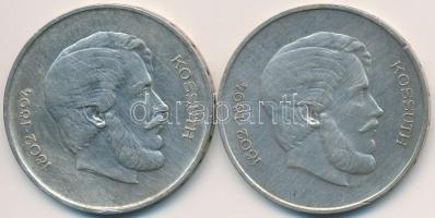 1947. 5Ft Ag "Kossuth" (2x) T:2-,3