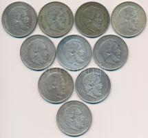 1947. 5Ft Ag "Kossuth" (10x) T:2-,3