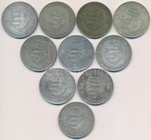 1947. 5Ft Ag "Kossuth" (10x) T:2-,3