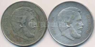 1947. 5Ft Ag "Kossuth" (2x) T:2-,3