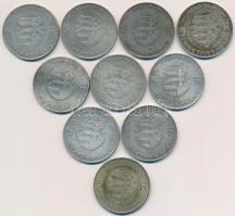 1947. 5Ft Ag "Kossuth" (10x) T:2-,3