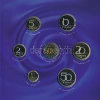 2007. 1Ft-100Ft 8klf db, szettben, benne 50Ft "50 éves a Római Szerződés" T:PP