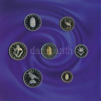 2007. 1Ft-100Ft 8klf db, szettben, benne 50Ft "50 éves a Római Szerződés" T:PP