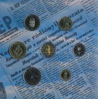 2006. 1Ft-100Ft "1956-os Forradalom" 7klf db dísztokos szettben T:BU