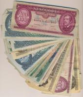 30db-os vegyes magyar forint bankjegy tétel T:vegyes